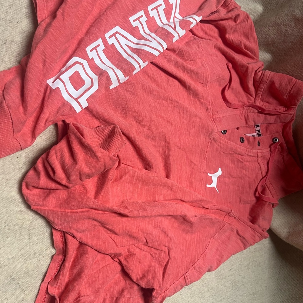 PINK Coral Hoodie